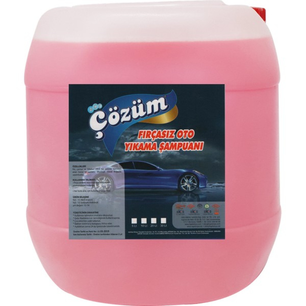 Çözüm Oto Şampuanı 30 kg - 30 lt Oto Yıkama Ürünleri Fiyatı
