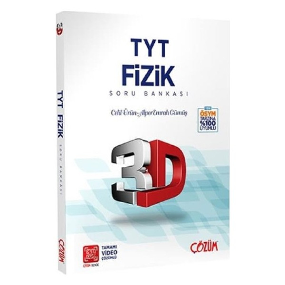 Çözüm Yayınları TYT 3D Fizik Soru Bankası - Celil Ürün Alper - Emrah Gümüş Sosyal Bilgiler Fiyatı