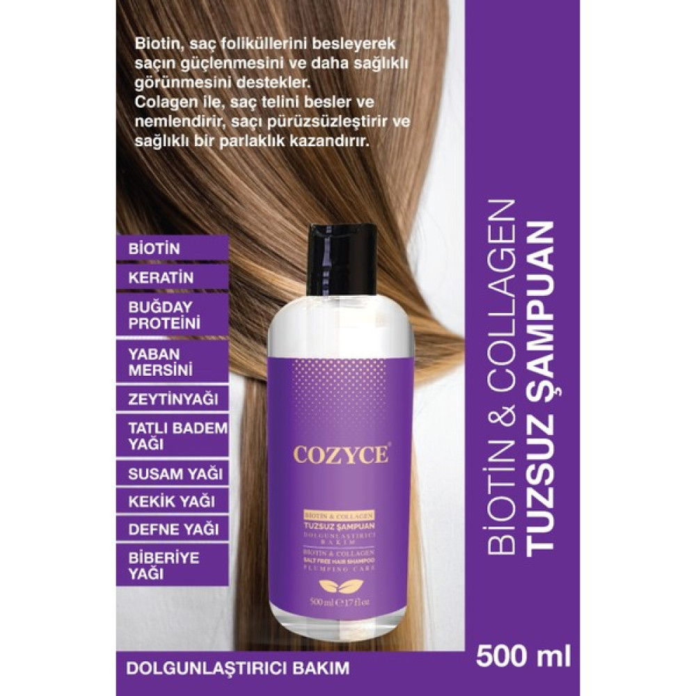 Cozyce Collagen&biotintuzsuzşampuan 500ML Oto Boyaları Fiyatı