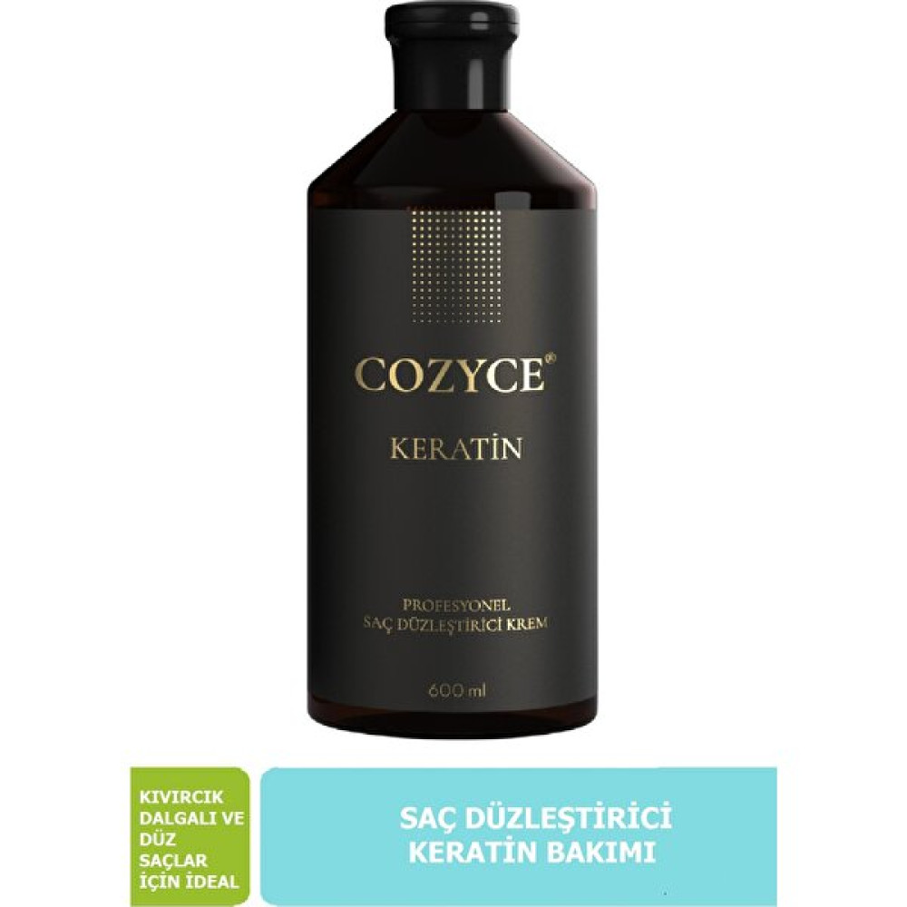 Cozyce Gold Brezilya Fönü Keratini Saç Düzleştirici Keratin Bakımı 600 ml Şampuan ve Saç Kremi Fiyatı