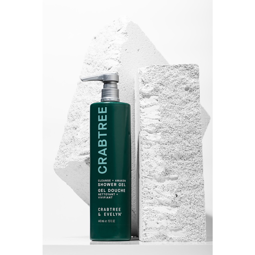 Crabtree & Evelyn Cleanse + Awaken Shower Gel 443 ml 15 Fl Oz -Temizleyici Diğer Fiyatı