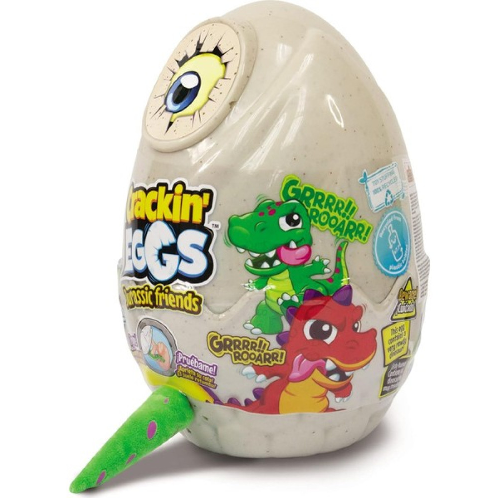 Crackin Eggs Fonksiyonlu Peluş Dinazor Z-Rex Oto Boyaları Fiyatı