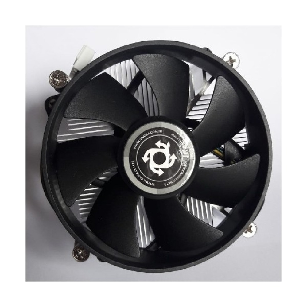 Cradıa CR-GH1156-35KR Intel Soket Lga 1200 115X Destekli 92X92X25MM Fan Işlemci Soğutucusu Soğutucular Fiyatı