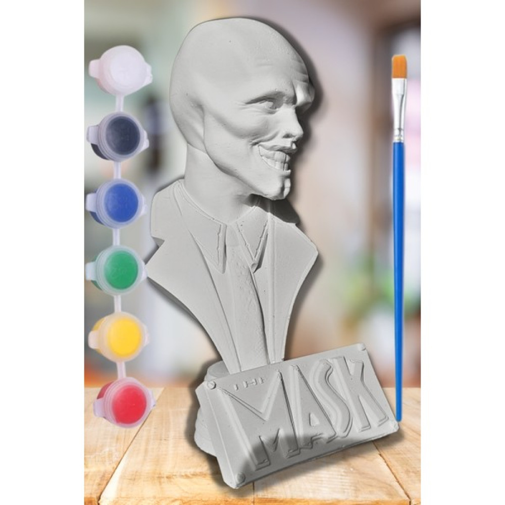 Craft 3D Atölye Mask (13 cm Boyunda) Beton/taş/figür/büst Boyama Seti-Çocuk Boyama Etkinliği Eğitici Oyuncak Fiyatı