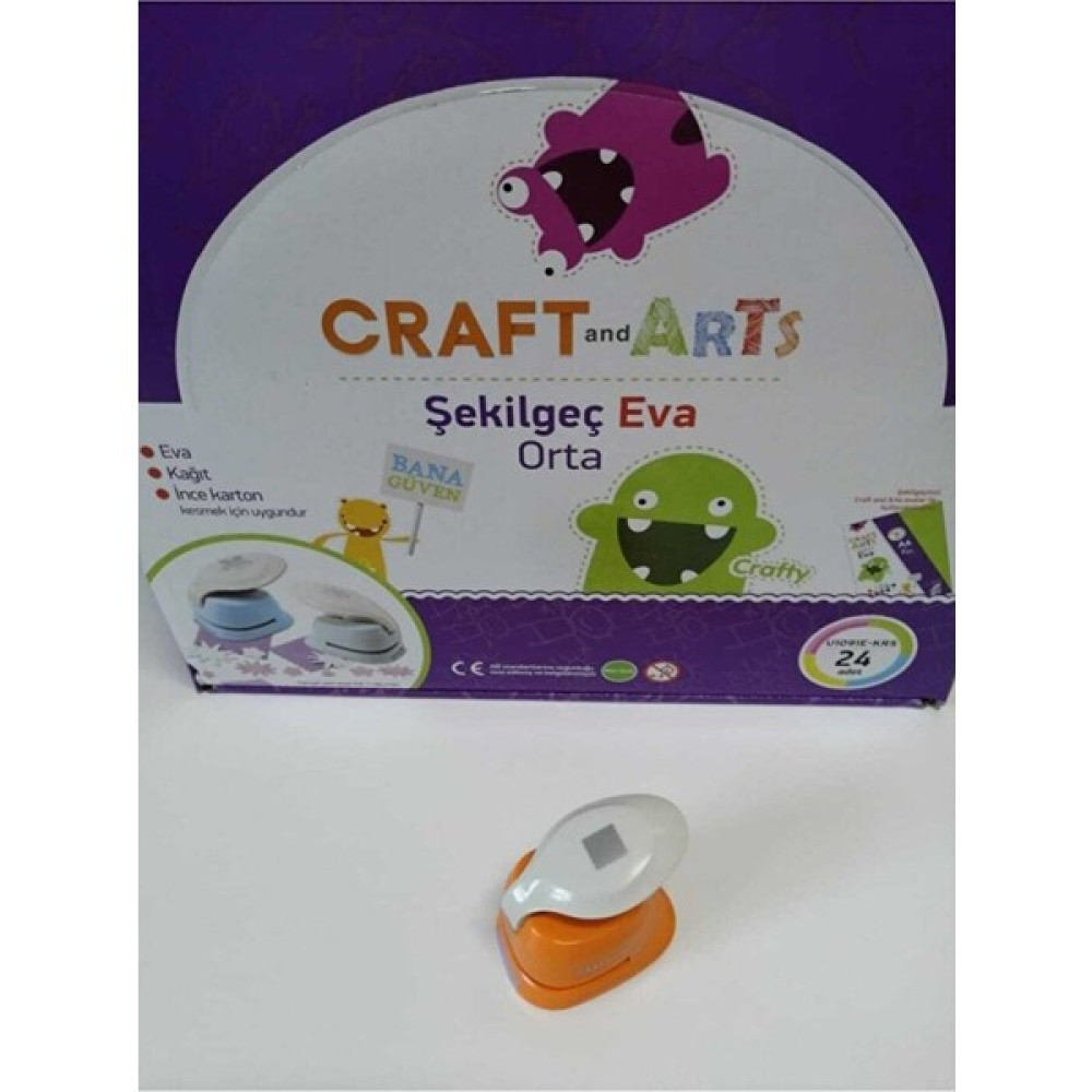Craft and Arts Eva Kesen Orta Şekilgeç 5/8 '' 1,5 Cm) Delgeç Fiyatı