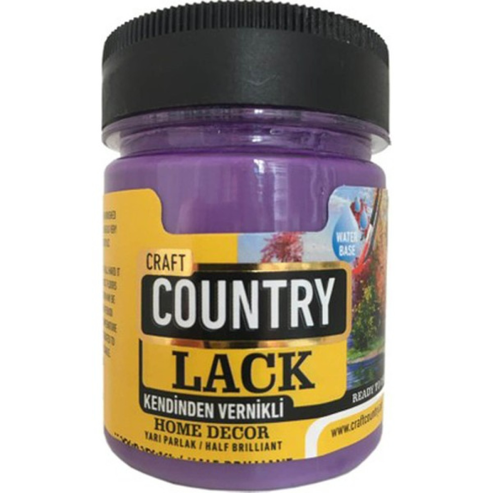Craft Country Hobi Boyaları Tam Parlak 4026 Menekşe 120 cc Akrilik Boya Fiyatı