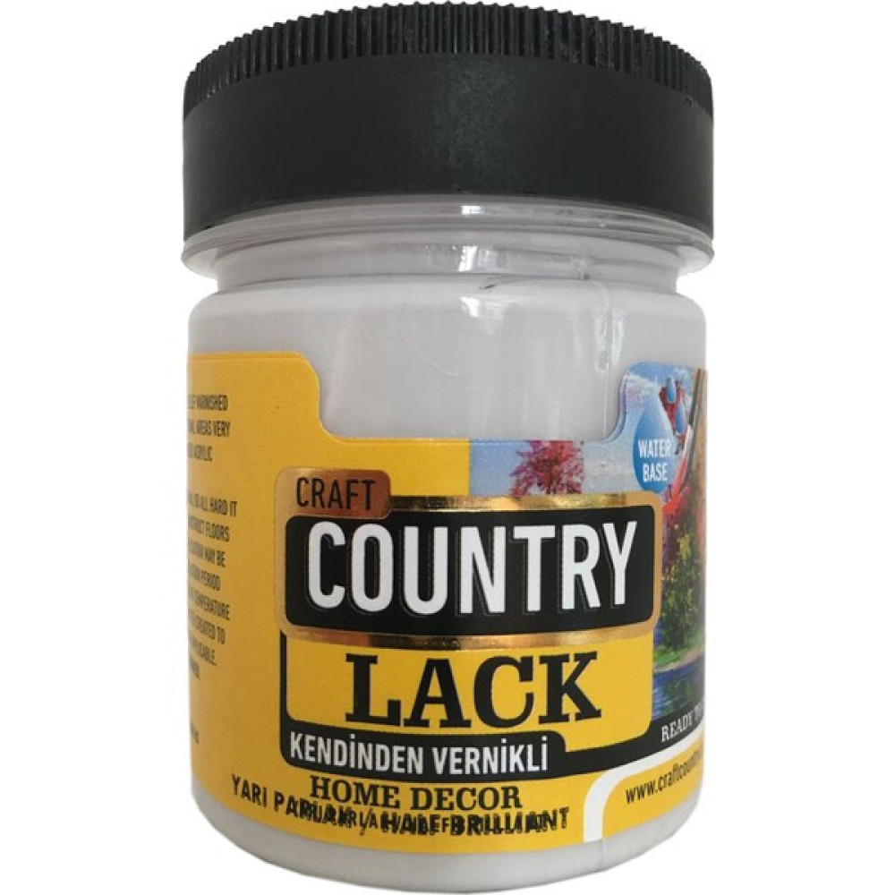 Craft Country Kedinden Vernikli Lack Hobi Boyası 120 cc 4008 Mantar Akrilik Boya Fiyatı