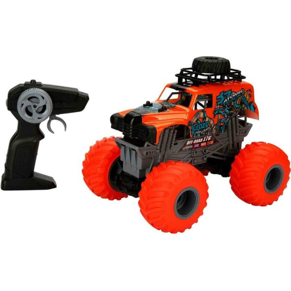 Crazon 1:18 Uzaktan Kumandalı Spirit Beasts Jeep USB Şarjlı Araba 25 Cm. - Renkli Oyuncak Araç Fiyatı