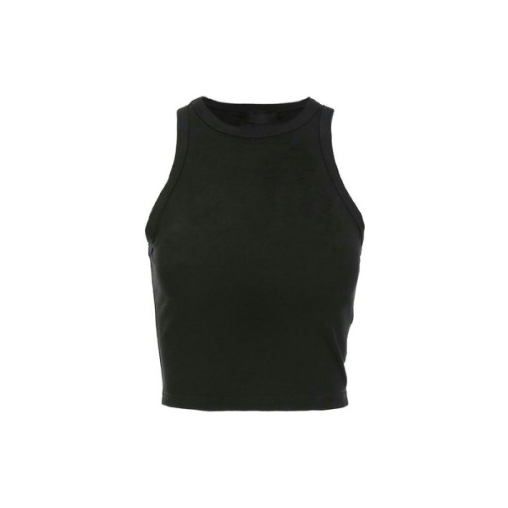 Crazystyle Kadın Black Crop Bluz Fiyatı