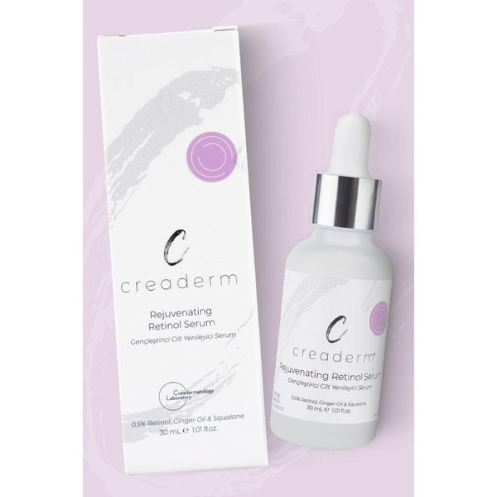 Creaderm Gençleştirici Cilt Yenileyici Serum (0,5% Retinol ,ginger Oil & Squalane) Anti-Aging / Yaşlanma Karşıtı Fiyatı