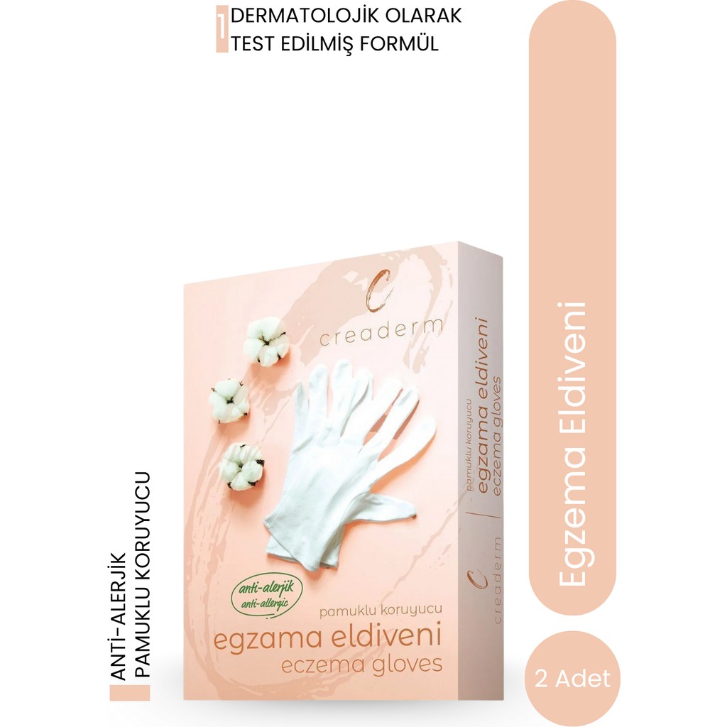 Creaderm Pamuklu Koruyucu Eldiven - Pamuklu- Eldiveni-2 Adet - Beyaz - M SSD / Solid State Drive Fiyatı