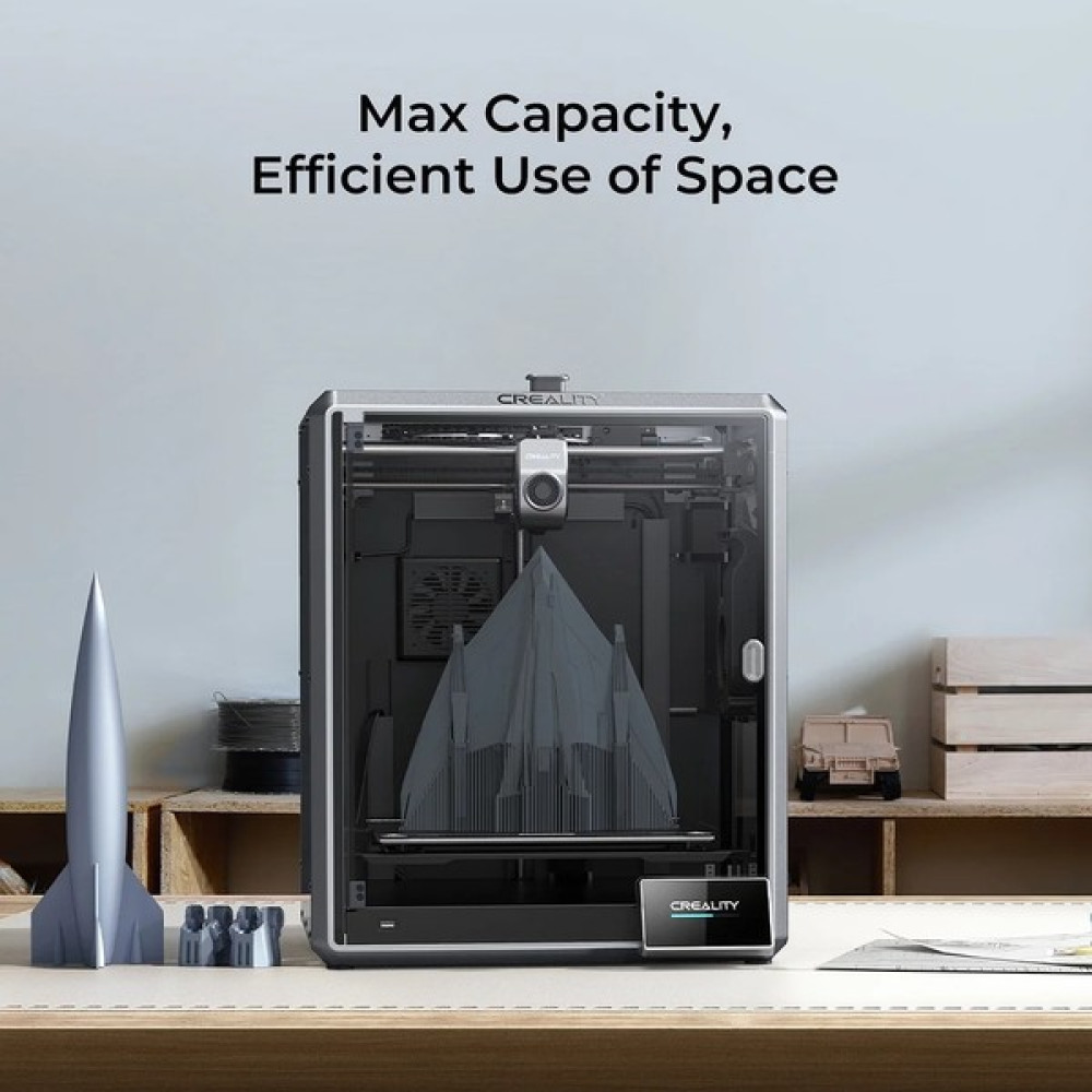 Creality 3D Creality K1 Max Aı Fast 3D Yazıcı Standart - Siyah Yazıcılar Fiyatı