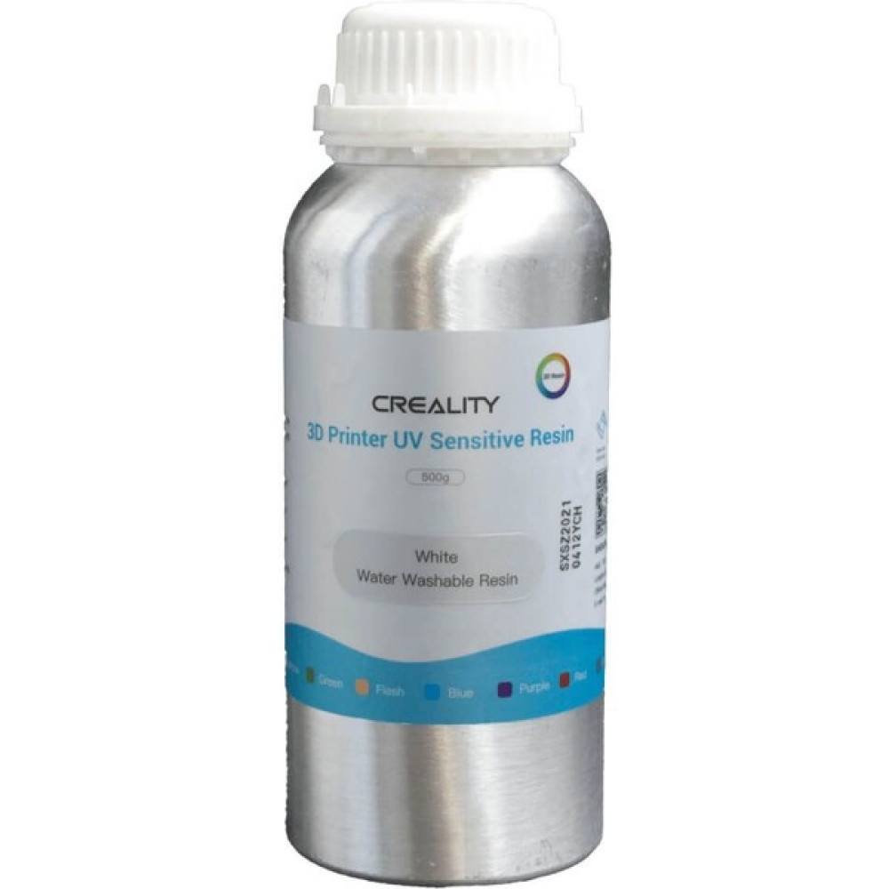 Creality 3D Creality Su ile Yıkanabilir Reçine Plus Beyaz 500GR Filament Fiyatı