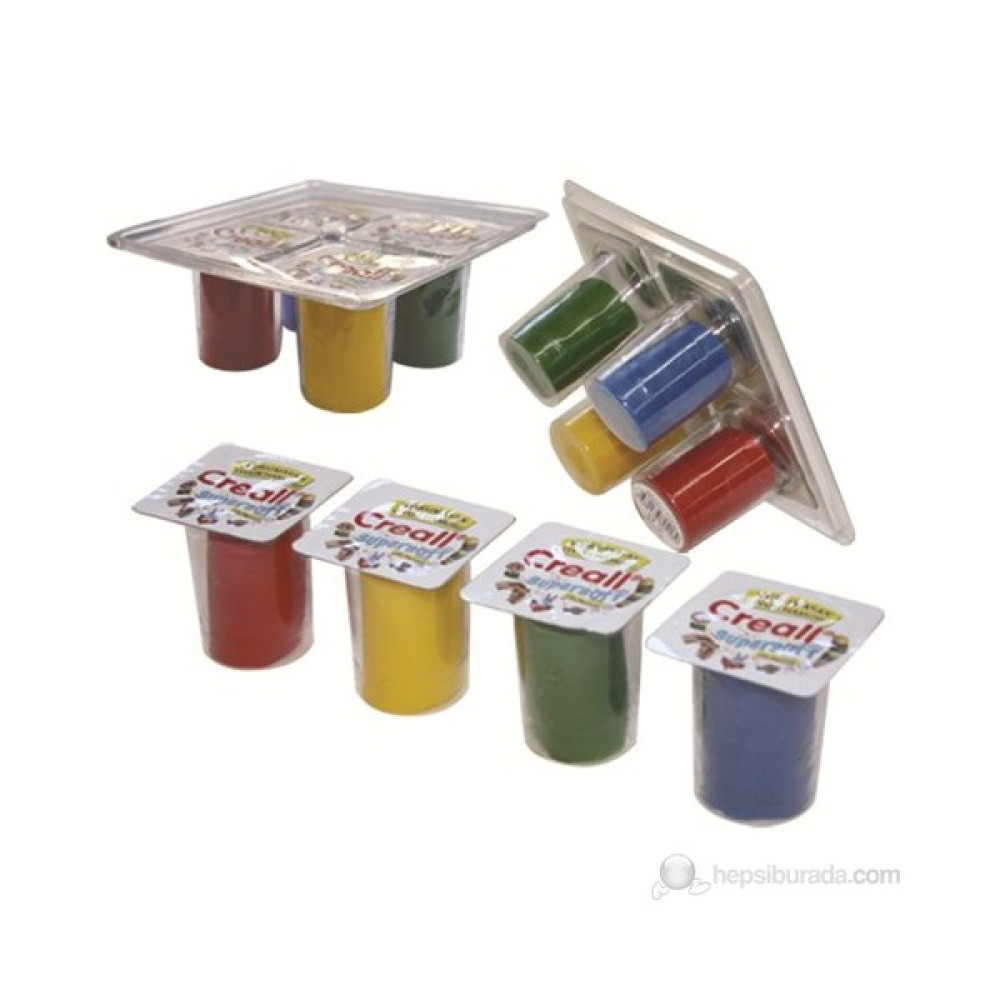 Creall Kurumayan Sağlıklı Oyun hamuru 160 Gr 4 renk Oyun Hamuru & Kil Fiyatı