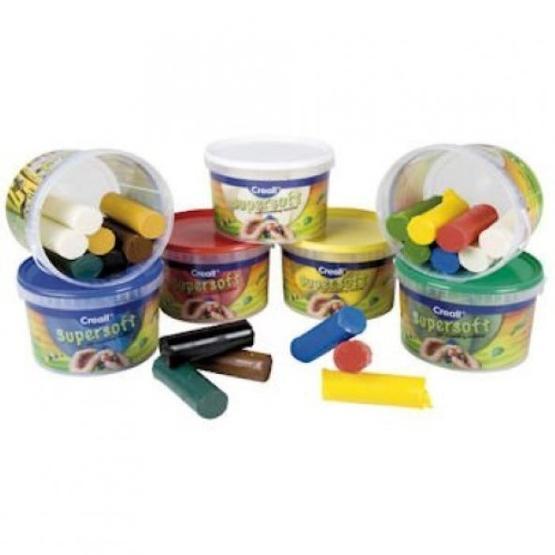 Creall Supersoft Kurumayan 80 gr Yeşil Oyun Hamuru