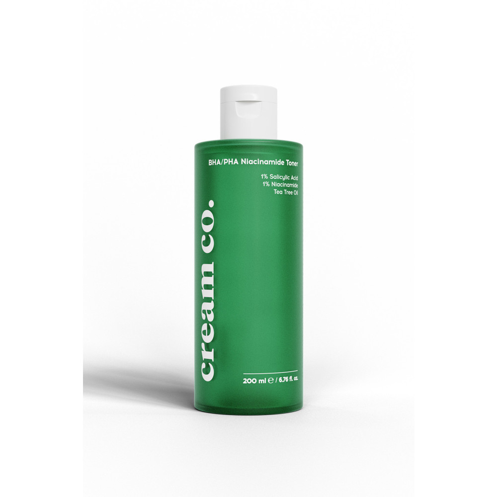 Cream Co. Matlaştırıcı Siyah Nokta Akne Karşıtı Arındırıcı Tonik Bha/pha Niacinamide Toner Cilt ve Yüz Bakımı Fiyatı