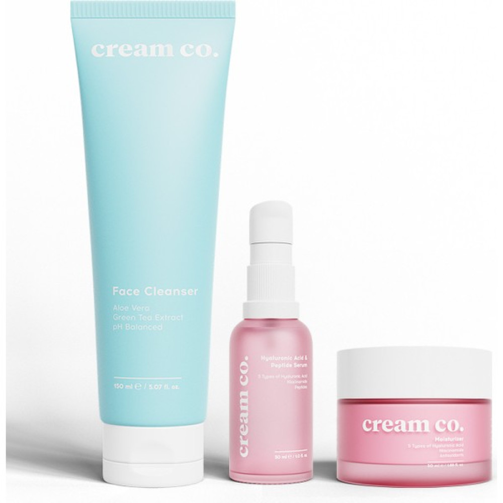 Cream Co. Temizleyici Canlandırıcı Aydınlatıcı Nemlendirici Işıltı Bakım Seti Anti-Aging / Yaşlanma Karşıtı Fiyatı