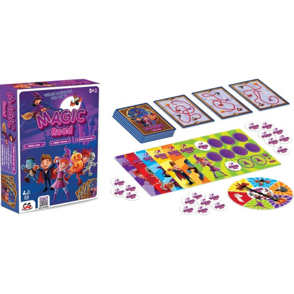 Creati Games Magic Road Eğitici Eğlenceli Zeka Oyunu Çocuk Oyuncağı Fiyatı