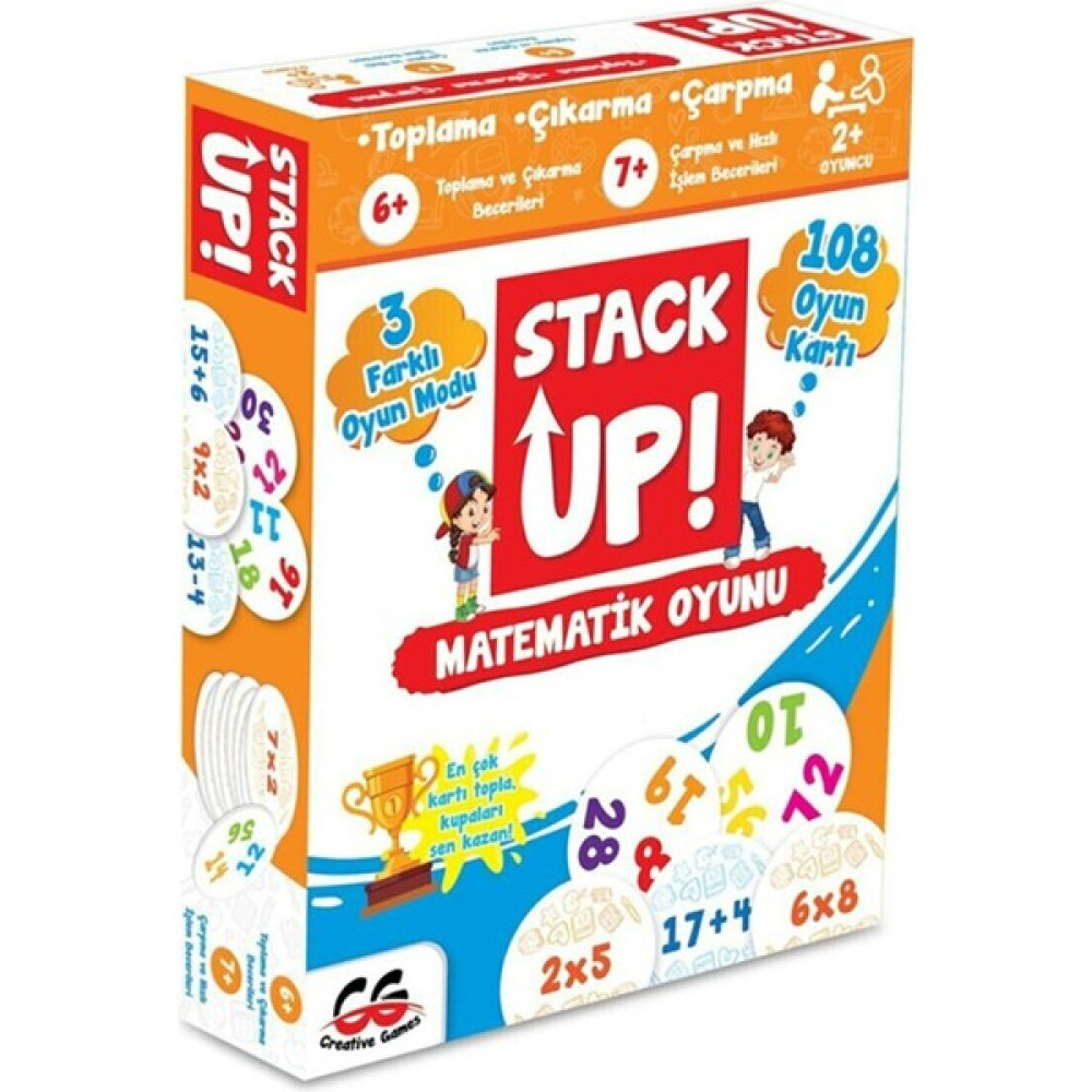 Creative Games Stack Up Matematik Kutu Oyunu Toplama Çıkarma Çarpma Oyun Takımları Fiyatı