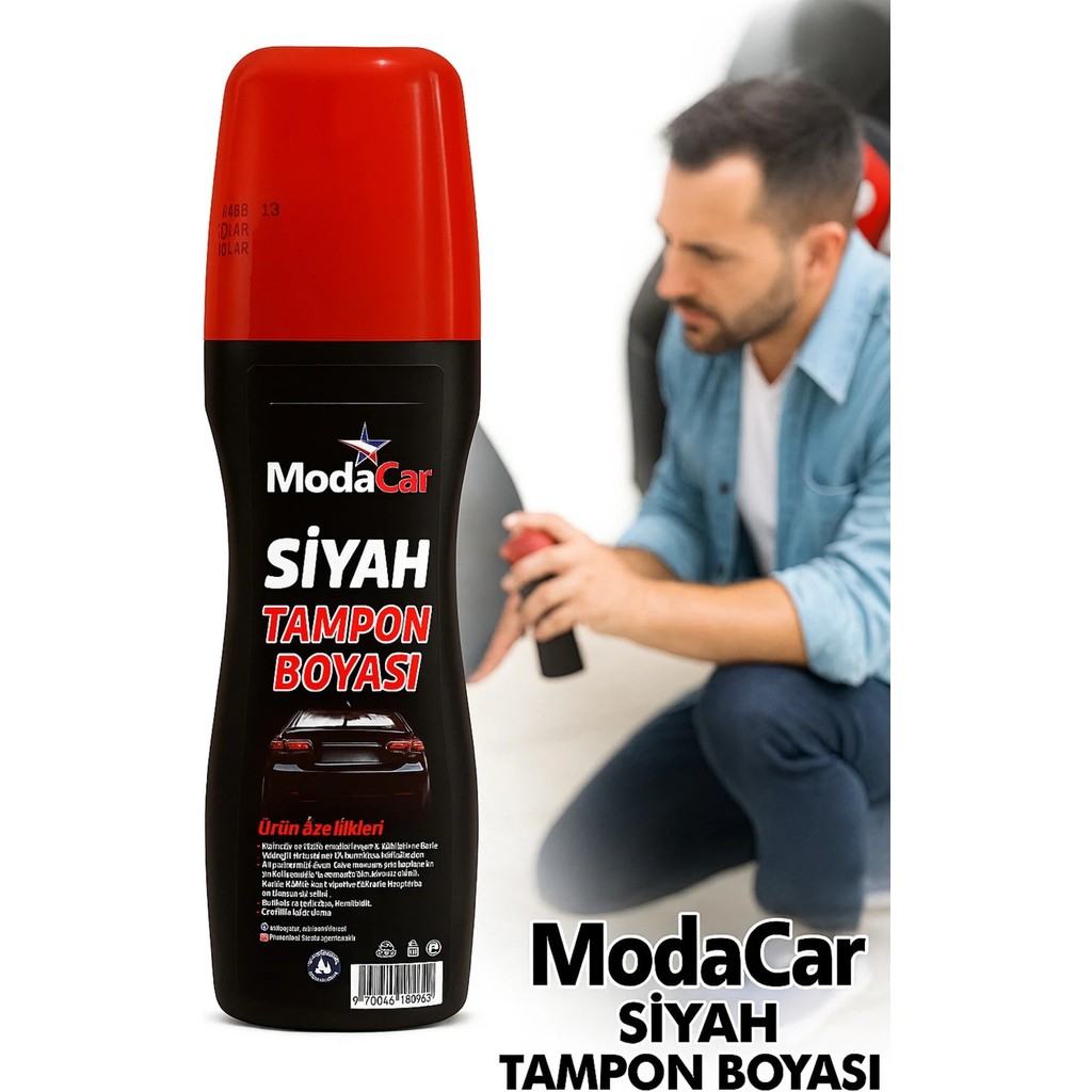 Creatividad Solutions Siyah Tampon Boyası – 75 ml | Solmuş ve Matlaşmış Tamponlar Için Hızlı Yenileme 422115 Oto Çizik Giderici Fiyatı