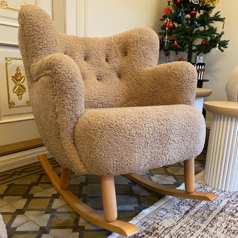 Creatizm Home Daisy Kollu Salıncak Koltuk - Sütlü Kahve Tekli Koltuk & Berjer Fiyatı