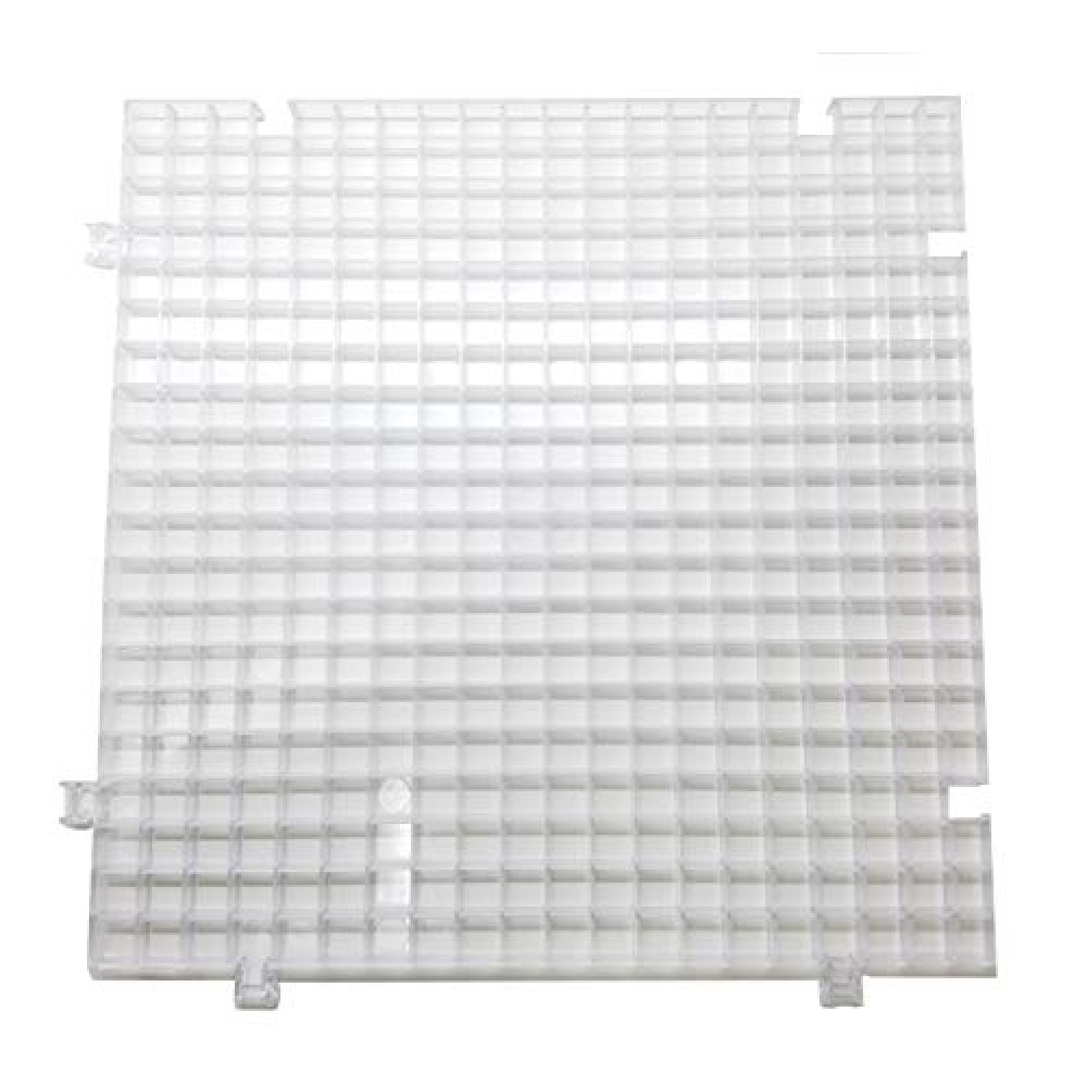 Creator's Waffle Grid 1-Pack - The Original Multi-Use Modular Grid System - Solid Bottom - Best Used for Cutting Glass, Catching Small Pieces, Contain Water, Put Under Plants, Etc. - Made in USA