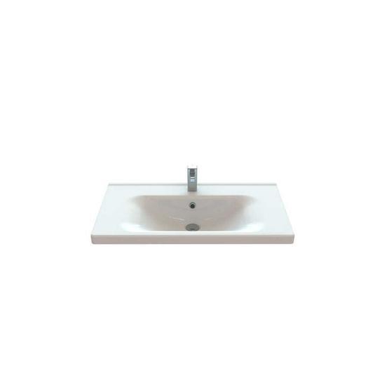 Creavit Eksen 80 cm Etajerli Lavabo
