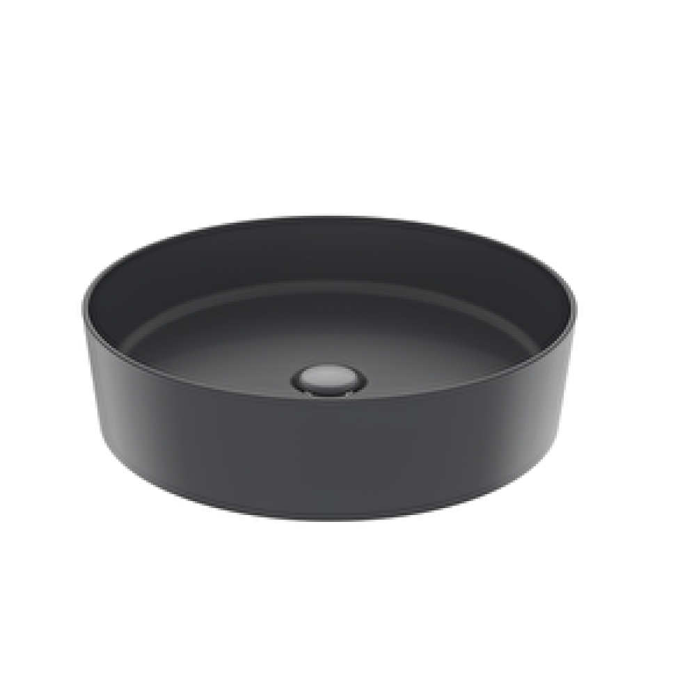 Creavit LP145-00AM Loop Yuvarlak Çanak Lavabo 45 cm Mat Antrasit Lavabo Fiyatı