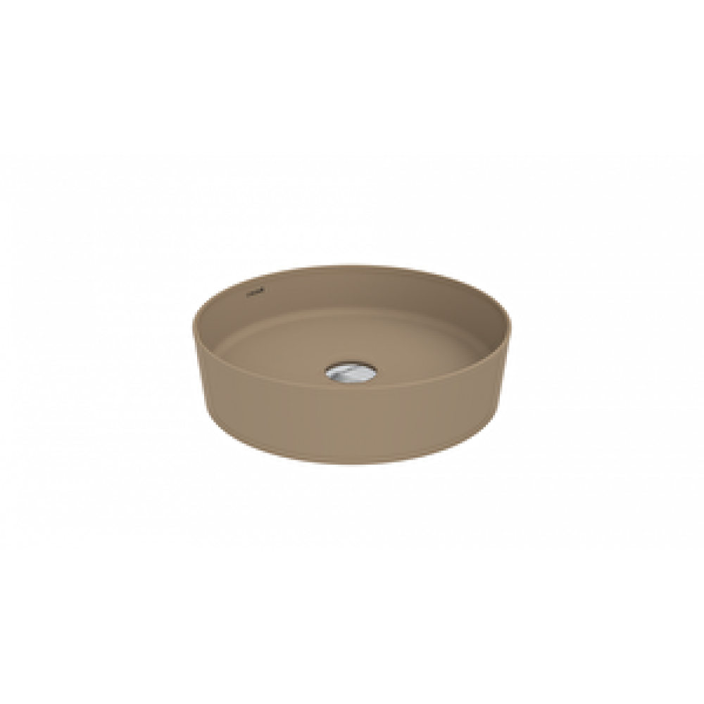 Creavit LP145-00CM Loop Yuvarlak Çanak Lavabo 45 cm Mat Cappuccino Lavabo Fiyatı