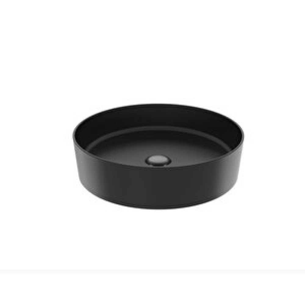 Creavit LP145-00SM Loop Yuvarlak Çanak Lavabo 45 cm Mat Siyah Lavabo Fiyatı