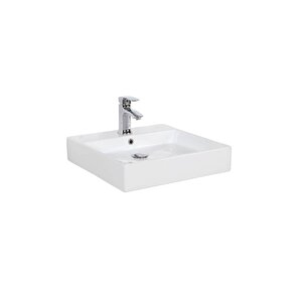 Creavit NX255 Next Tezgah Üzeri Kare Lavabo 50*50 cm Lavabo Fiyatı