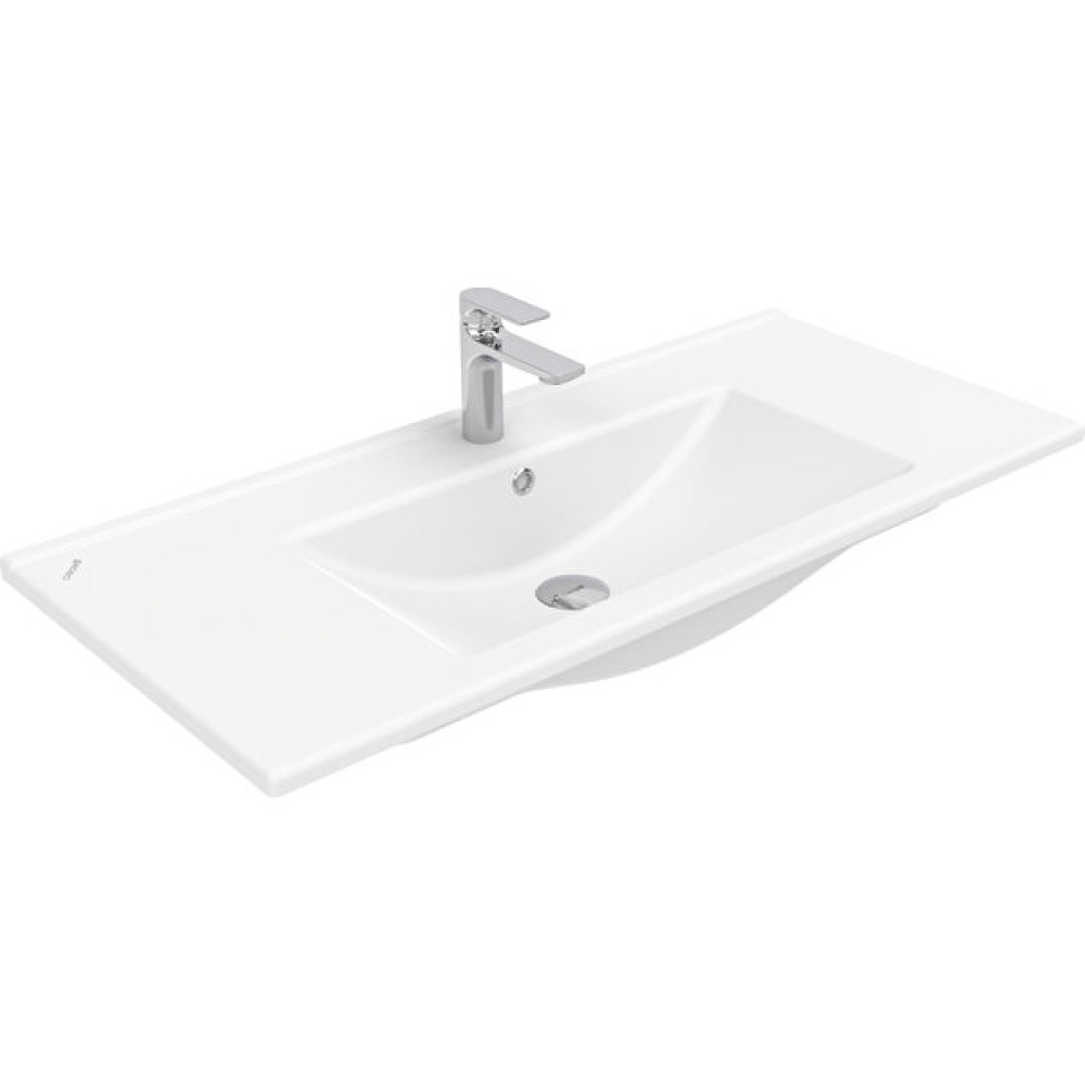 Creavit Su Etajer Uyumlu Lavabo 100 cm - Beyaz Lavabo Fiyatı