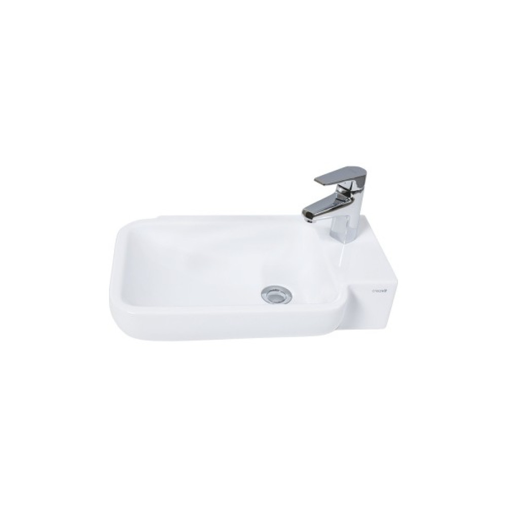 Creavit TP027 Elmas Dolap Üstü Lavabo 33 x 53 cm Lavabo Fiyatı