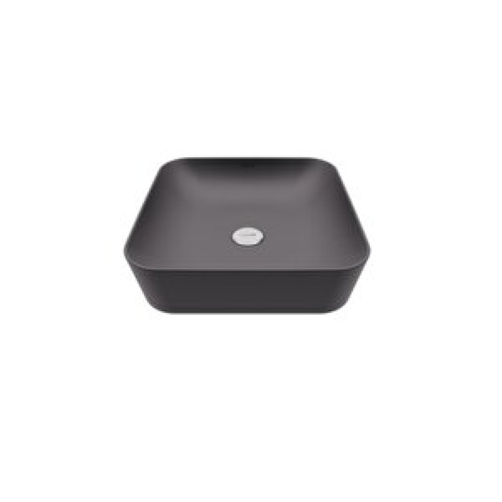Creavit UL040-00AM Ultra Kare Çanak Lavabo 40 cm Mat Antrasit Lavabo Fiyatı