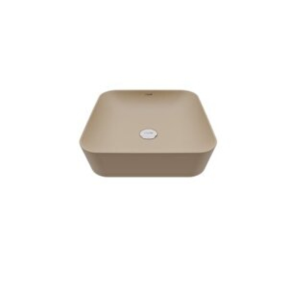 Creavit UL040-00CM Ultra Kare Çanak Lavabo 40 cm Mat Cappuccino Lavabo Fiyatı