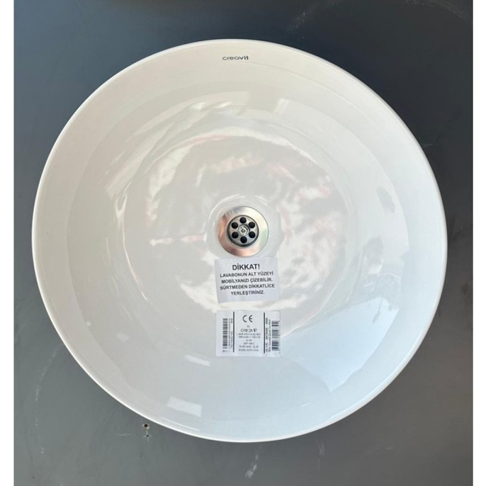 Creavit Ultra Yuvarlak Çanak Lavabo 45 cm - Beyaz Oto Boyaları Fiyatı