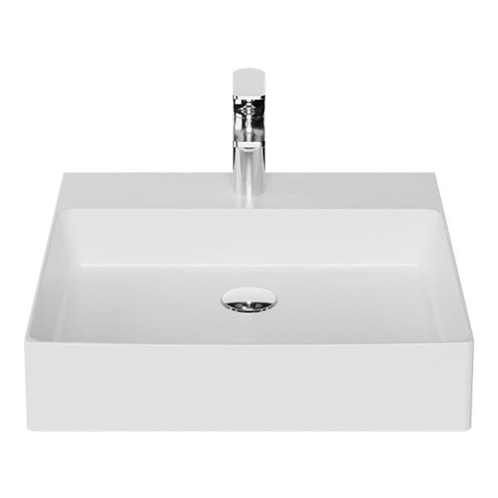 Creavit Vox Tezgah Üstü Kare Lavabo 50X50 cm - Beyaz Lavabo Fiyatı