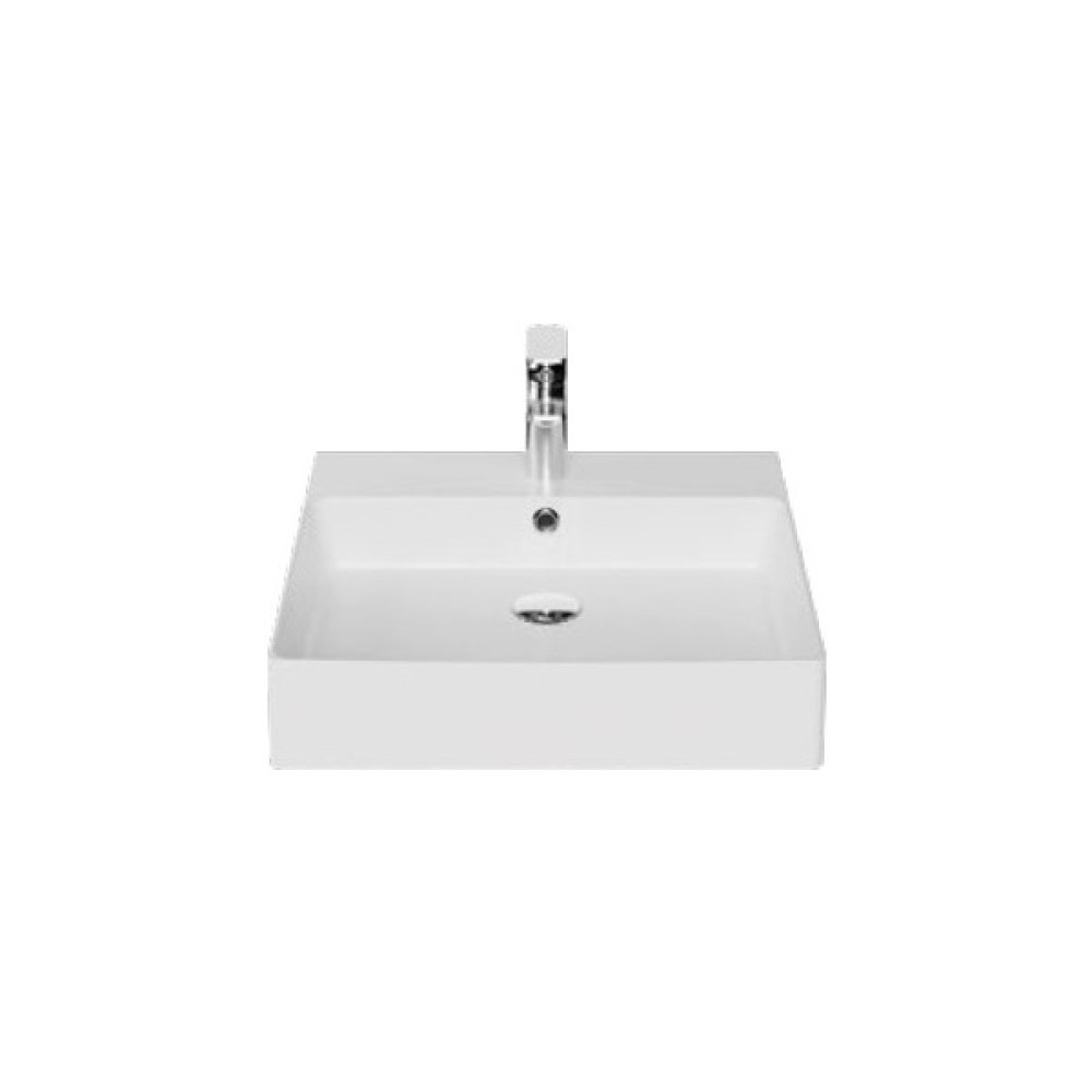 Creavit VX255 Vox Tezgah Üstü Kare Lavabo 50*50 cm - Beyaz Lavabo Fiyatı