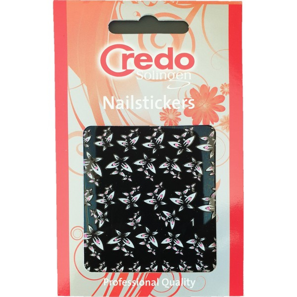 Credo Solingen Nail Sticker 3D Tırnak Sticker Süsü Çiçek Kelebek Tırnak Bakımı Fiyatı