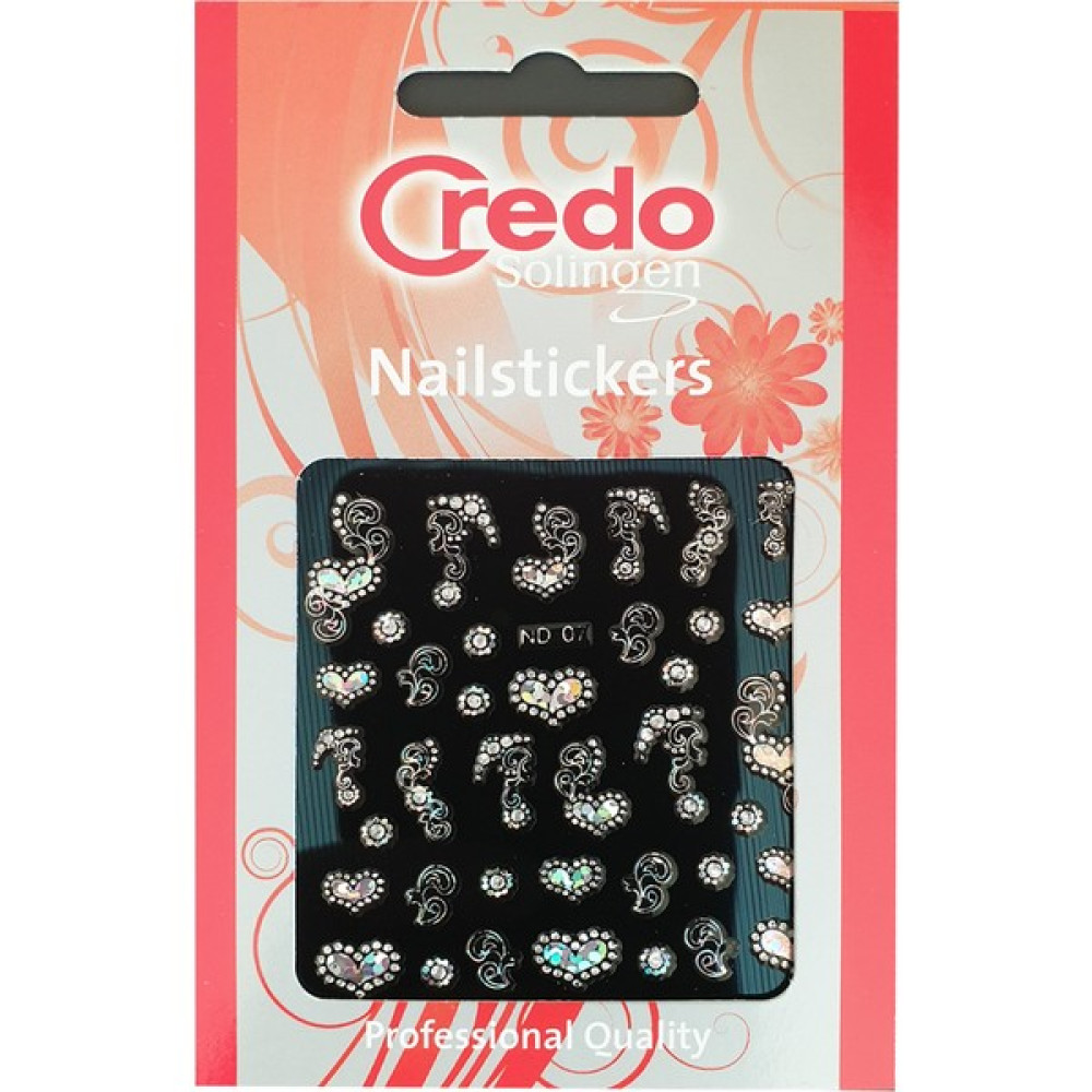 Credo Solingen Nail Sticker 3D Tırnak Sticker Süsü Heart Tırnak Bakımı Fiyatı