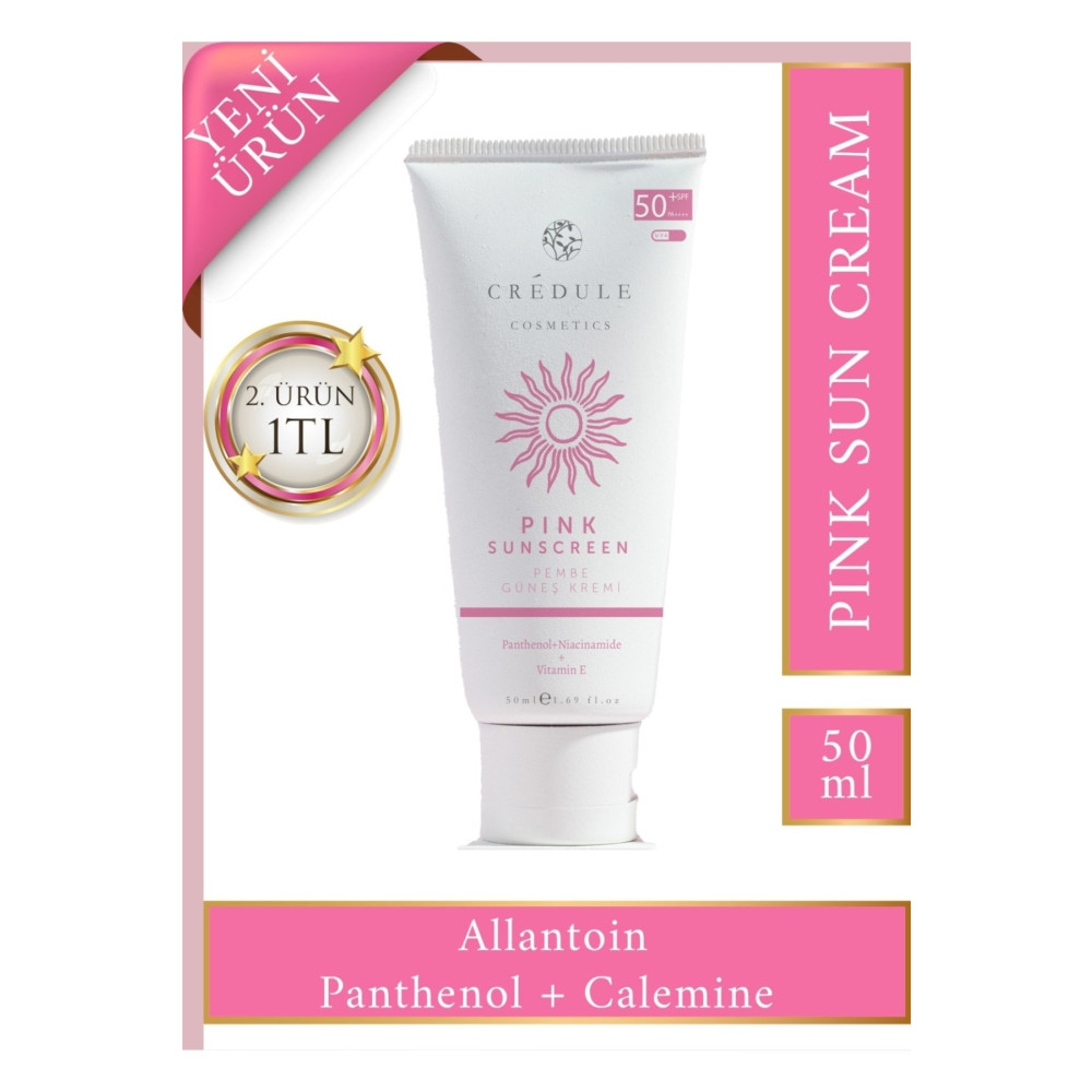 Credule Cosmetics 50 Spf Cilt Tonu Eşitleyici Güneş Kremi - 50 ml Güneş Kremleri ve Losyonları Fiyatı