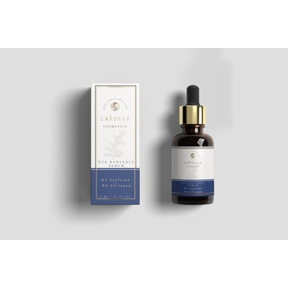 Credule Cosmetics Göz Altı Torbalanma Karşıtı ve Göz Çevresi Aydınlatıcı Bakım Serumu 30 ml %5 Caffeine + %2 Collagen Göz Kremi Fiyatı