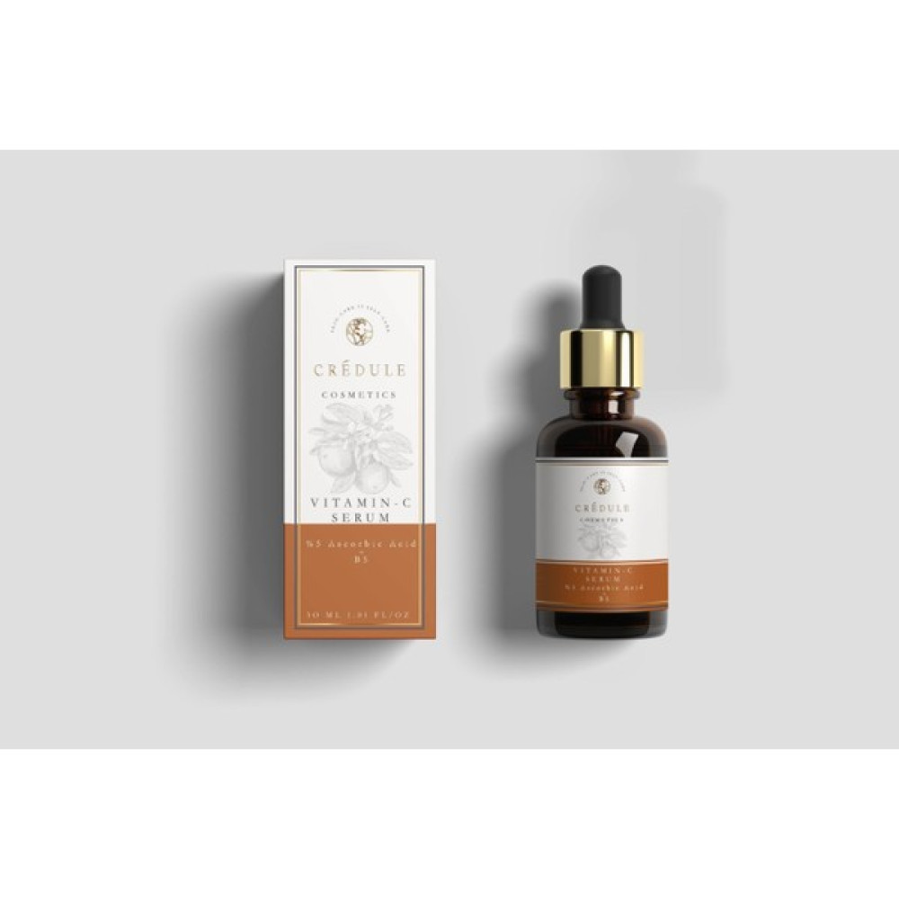 Credule Cosmetics Vitamin C Aydınlatıcı Serum 30ML %5 Vitamin C + B5 Anti-Aging / Yaşlanma Karşıtı Fiyatı