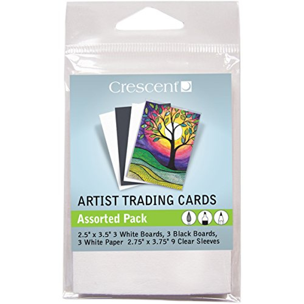 Crescent Artist Trading Cards 18/Pkg-Assorted Pack
