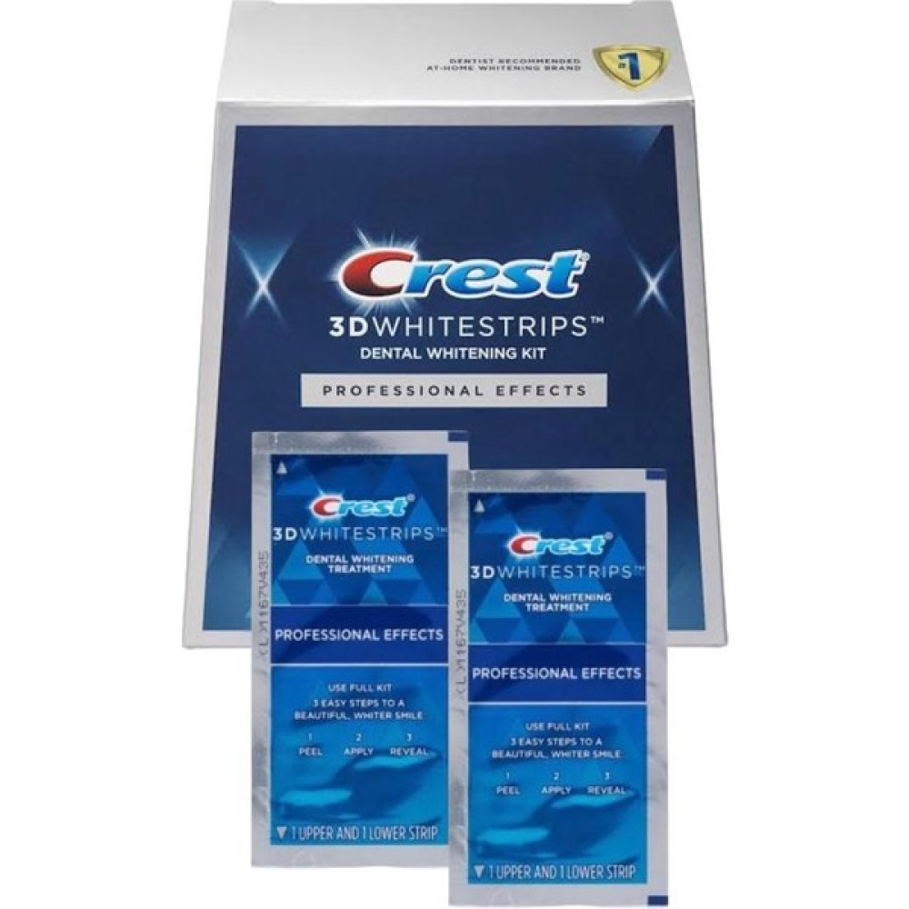 Crest 3D Effects Professional White Diş Beyazlatma Bantları - 2 Bant - 4'lı Diş Beyazlatıcılar Fiyatı