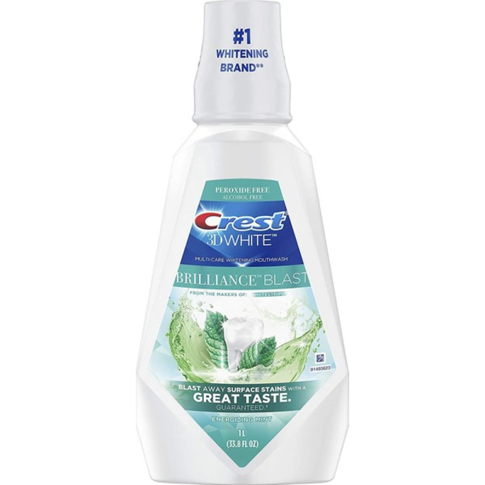 Crest 3D White Brilliance Blast Ağız Çalkalama Suyu 1lt Ağız Gargara ve Spreyi Fiyatı