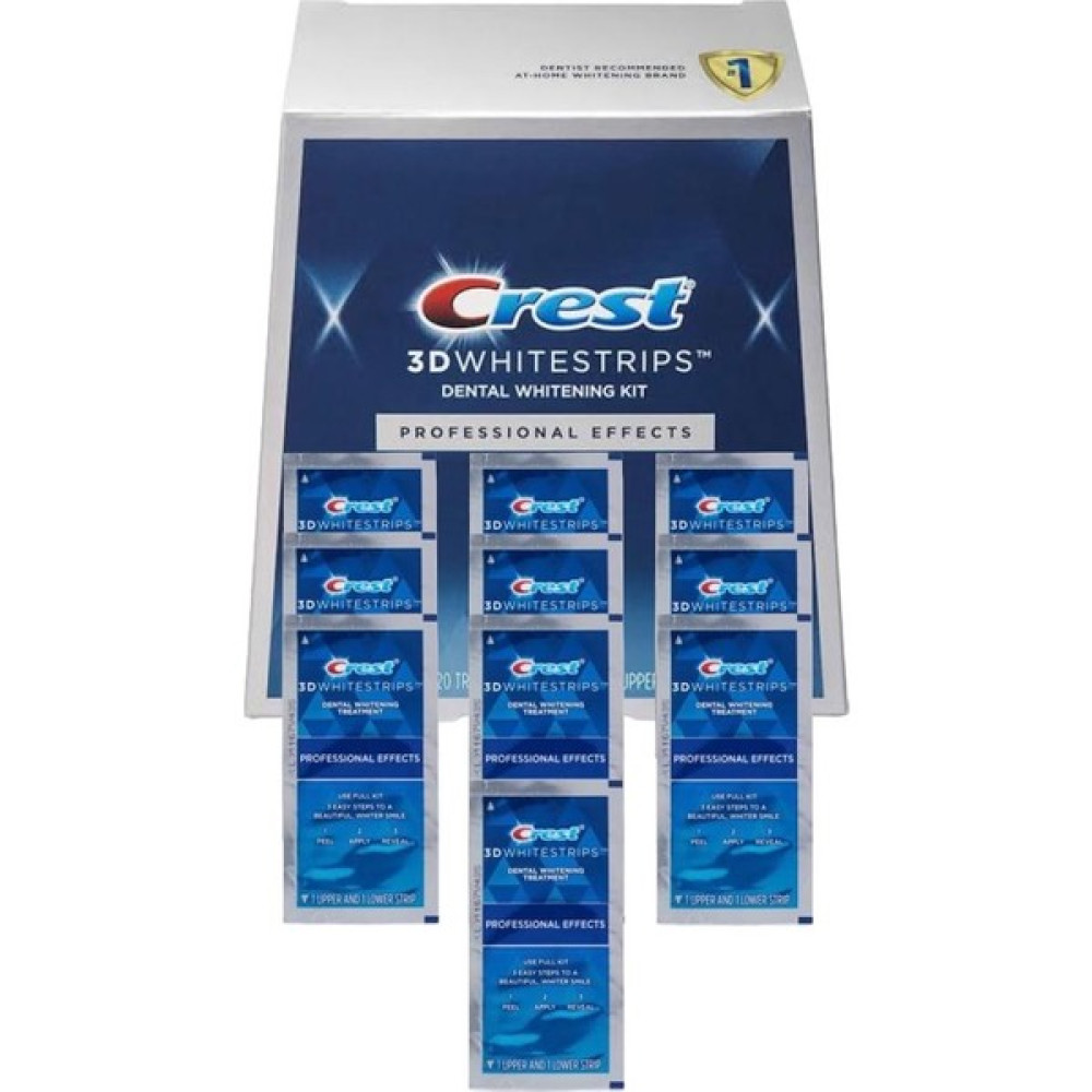 Crest 3D White Professional Effects Diş Beyazlatma Bantları - 20 Bant - 10 Paket Diş Beyazlatıcılar Fiyatı