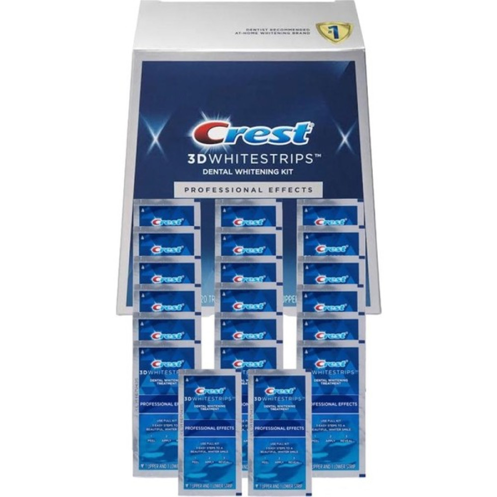 Crest 3D White Professional Effects Diş Beyazlatma Bantları - 40 Bant - 20 Paket -1 Kutu Diş Beyazlatıcılar Fiyatı