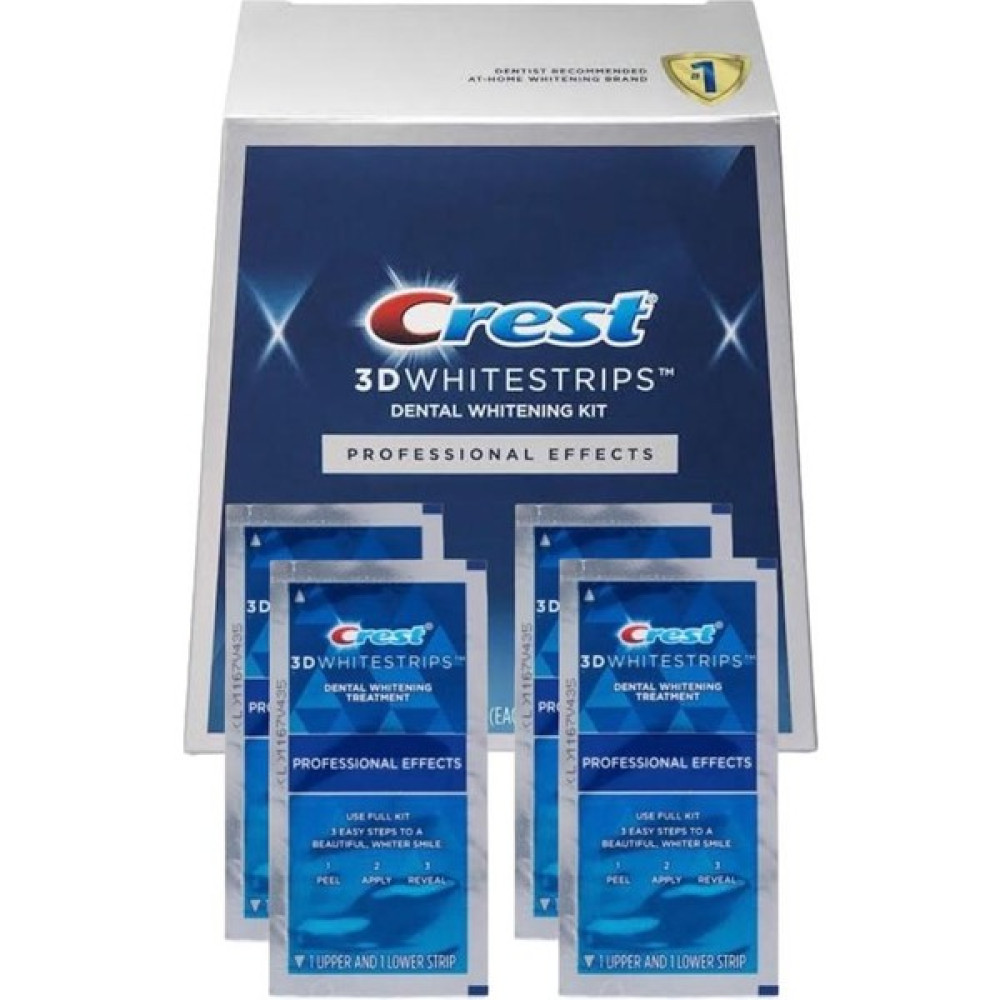 Crest 3D White Professional Effects Diş Beyazlatma Bantları - 8 Bant - 4 Paket Diş Beyazlatıcılar Fiyatı
