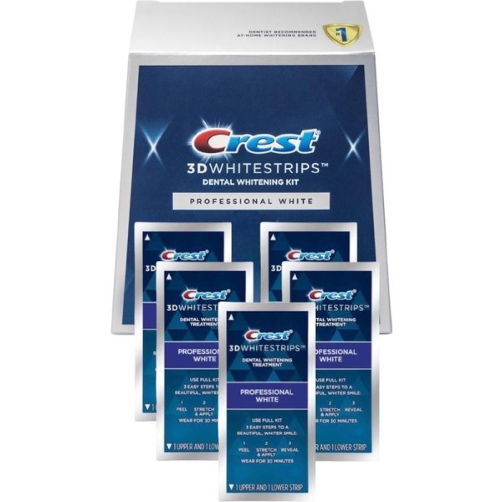 Crest 3D White Professional White Diş Beyazlatma Bantları - 10 Bant - 5 Paket Diş Beyazlatıcılar Fiyatı
